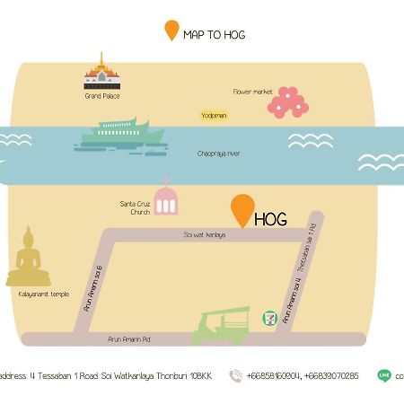The Hog Otel Bangkok Dış mekan fotoğraf